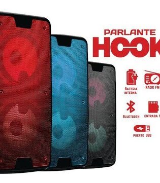 Parlante Bluetooth Ledastar Hook