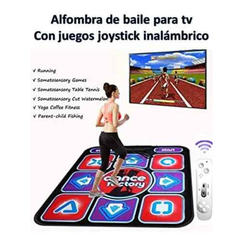 Alfombra De Baile Tv Joystick Control Inalámbrico Y Juegos – GameStore