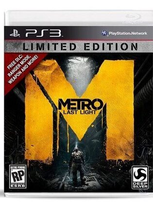 PS3 Metro Last Light Edición Limitada Juego Original Físico