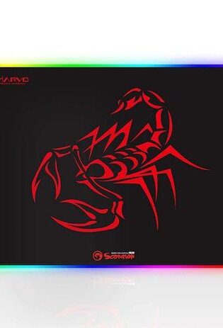 Mouse Pad Gamer RGB Scorpion Marvo MG08