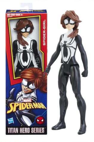 Figura Muñeco Spider Girl Chica Araña 30cms Hasbro