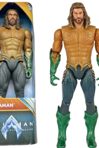 Figura Muñeco Aquaman 30cms DC Comics Mattel