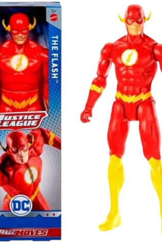Figura Muñeco Flash 30cms Dc Comics Mattel