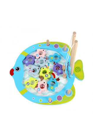 Juego de Pesca en Madera con Imán