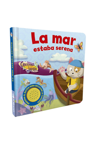 Libro C/ Sonido Canciones del Jardín La Mar estaba Serena