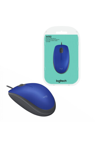 Mouse Cableado USB Logitech M110