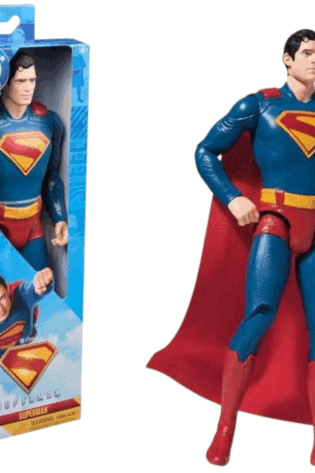 Figura Muñeco Superman 30cms Articulado Dc Comics