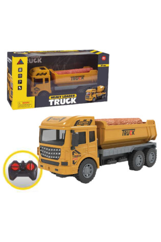 Camion de Construccion y Carga a Control Remoto y Luces