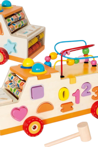 Gran Camion Sensorial Actividades Educativas Madera