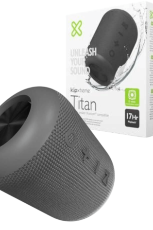 Parlante Portátil Klip Xtreme Titan KBS-200 Bluetooth IPX7 Negro