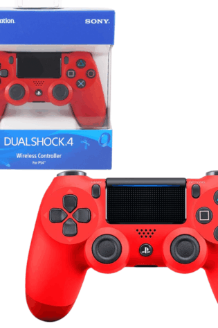 Sony Dualshock 4 Joystick Playstation 4 PS4 Red