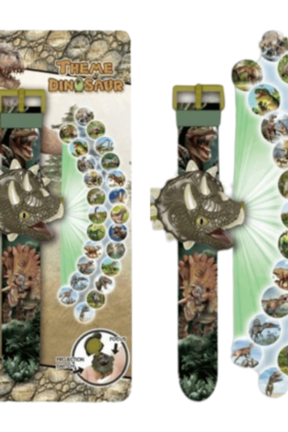Reloj Proyector de Dinosaurios