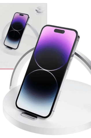 Lámpara Ambiente con Cargador Inalámbrico