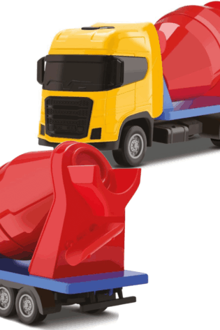 Camión Mezcladora 33cms Bravus