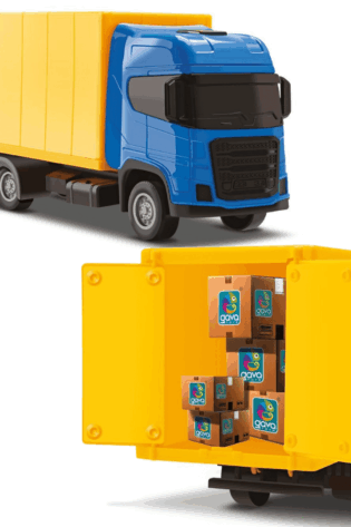 Camión de Carga 33cms Bravus