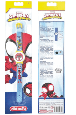 Reloj Digital Infantil Spidey Didacta
