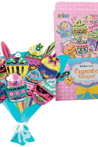 Kit de Arte Ramo Capcake Manualidades +6 años
