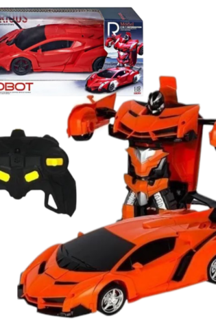 Auto Transformers a Control Remoto Bateria Robot