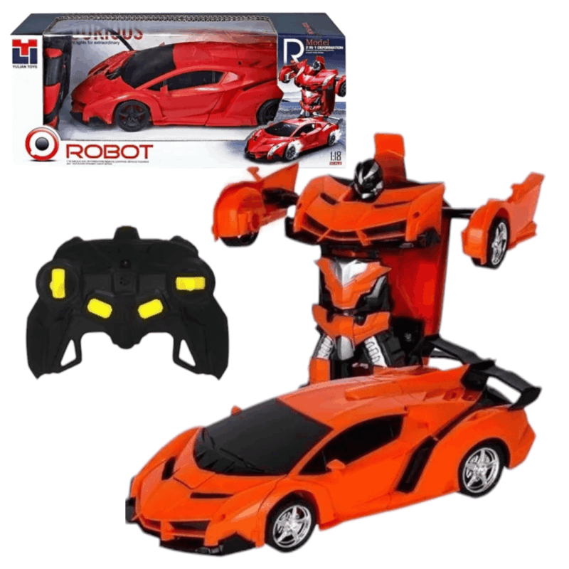 Auto Transformers a Control Remoto Bateria Robot