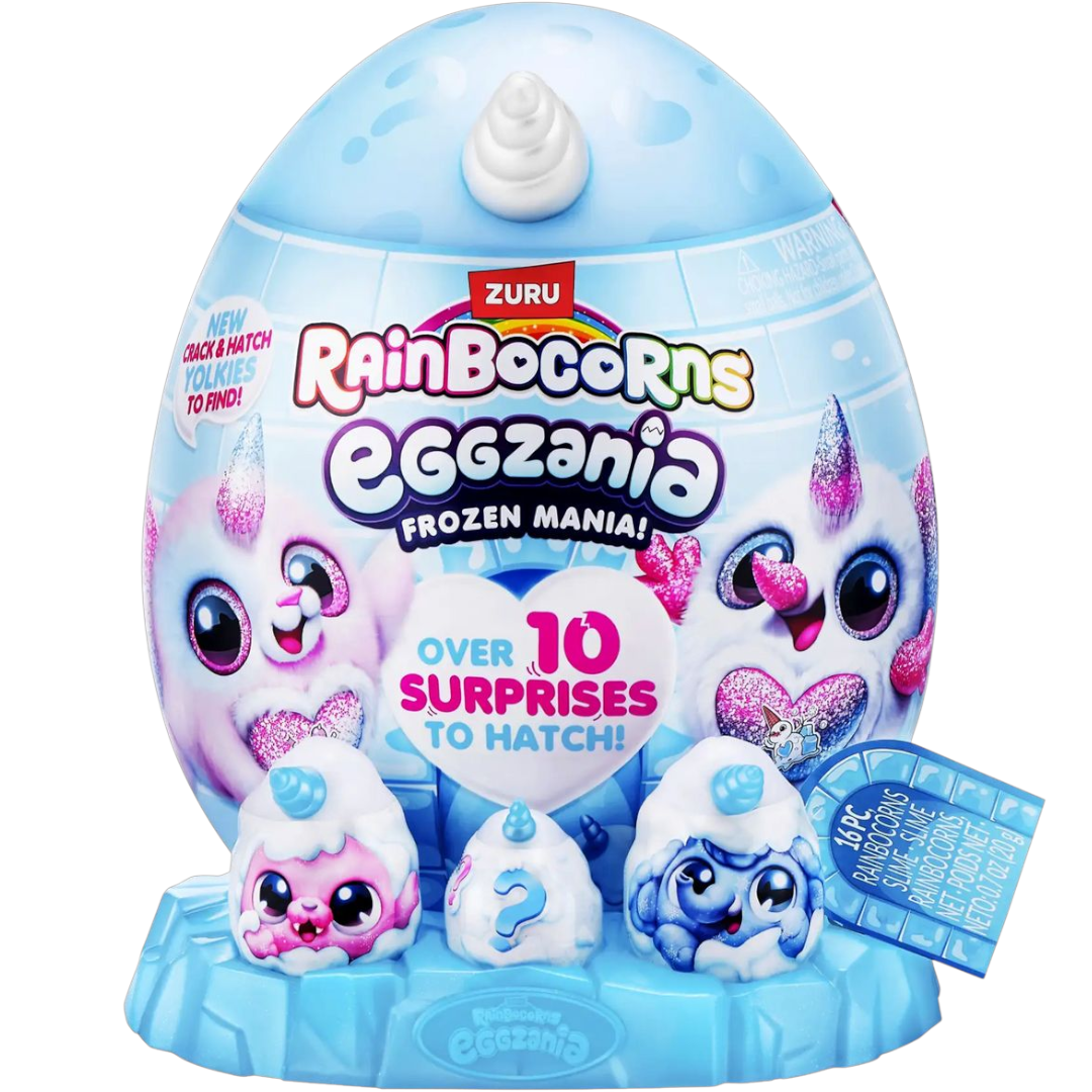 Rainbocorns Eggzania Frozen Mania Huevo Sopresa Peluches - Imagen 4