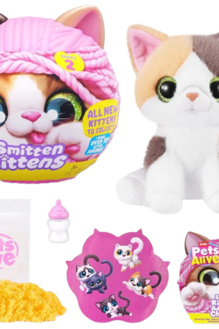 Pets Alive Serie 2 Gatito Sorpresa con Sonidos y Ronroneo Mascota Interactiva